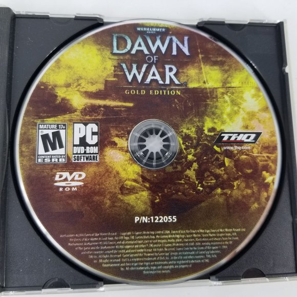 Warhammer 40K 40,000 Dawn of War Gold Edition Windows PC DVD CD Rom Game Fantasy - Picture 2 of 5